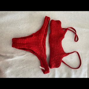 Matching bikini set